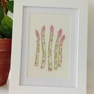 Hand Embroidered Framed Picture