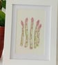 Hand Embroidered Framed Picture