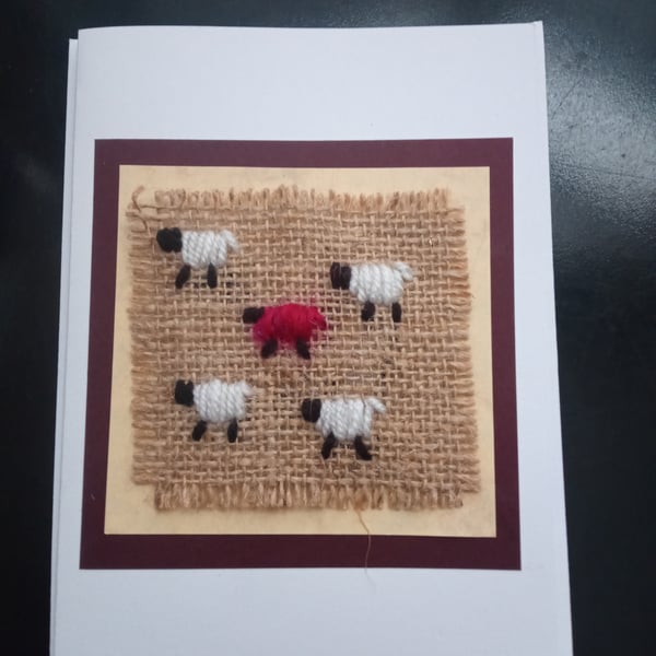 Sheep card