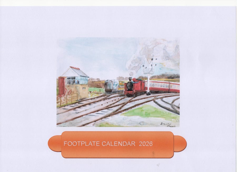 Footplate Calendar 2026
