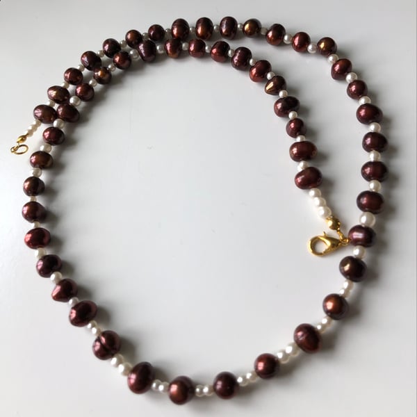 Cultured Pearl 23” Necklace
