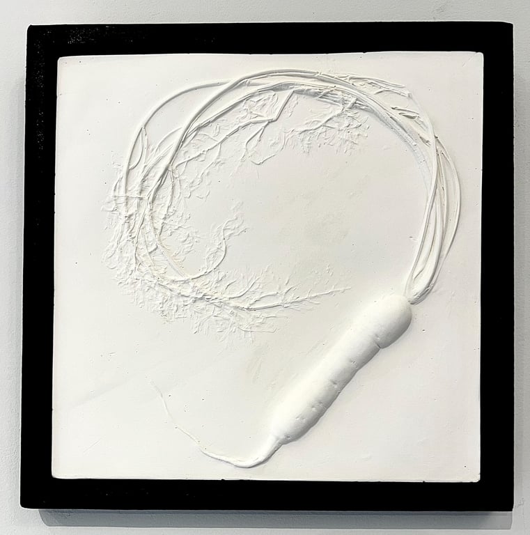 Botanical Stone Cast - Leafy Carrot