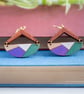 Laser Cut Geometric Earrings - Image 2