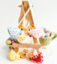 4 Tiny hanging Chickens.   - Image 5