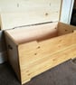 Blanket Box Storage Box Handmade Solid Wood - Image 3