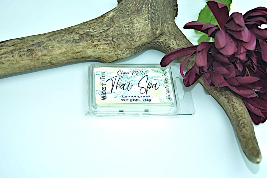 Thai Spa Hand Poured Soy Wax Melt Clam Melt