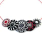 Textile Button Necklace - Image 3