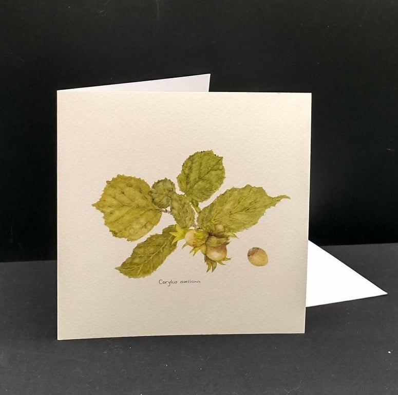 Hazel greetings card