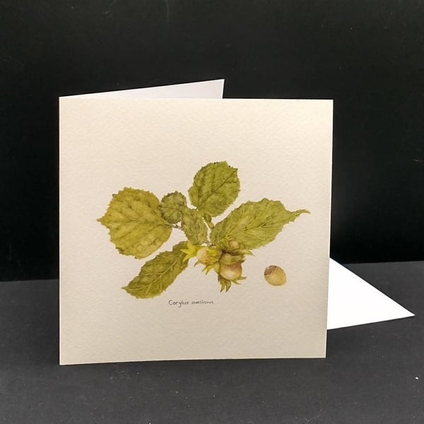 Hazel greetings card