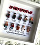 Stranger Things "In This House We" 10 Minifigure Frame - Image 2