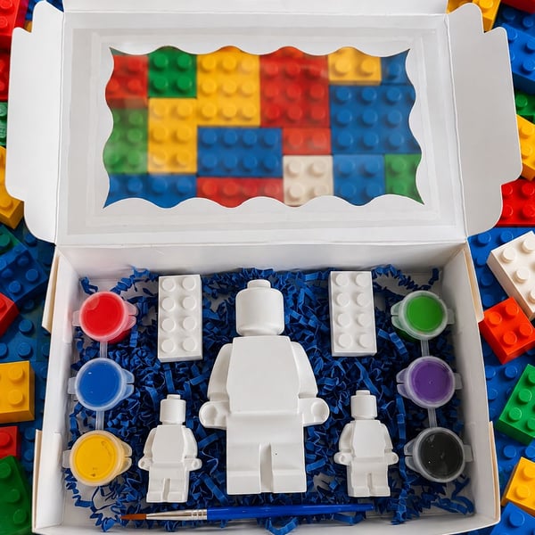 New Paint Your Own Lego Box 