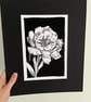 Original A5 Artwork Print - Peony