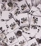 Birthday Button Number pin badges, small & large Fun Birthday's 1-10  - Image 9