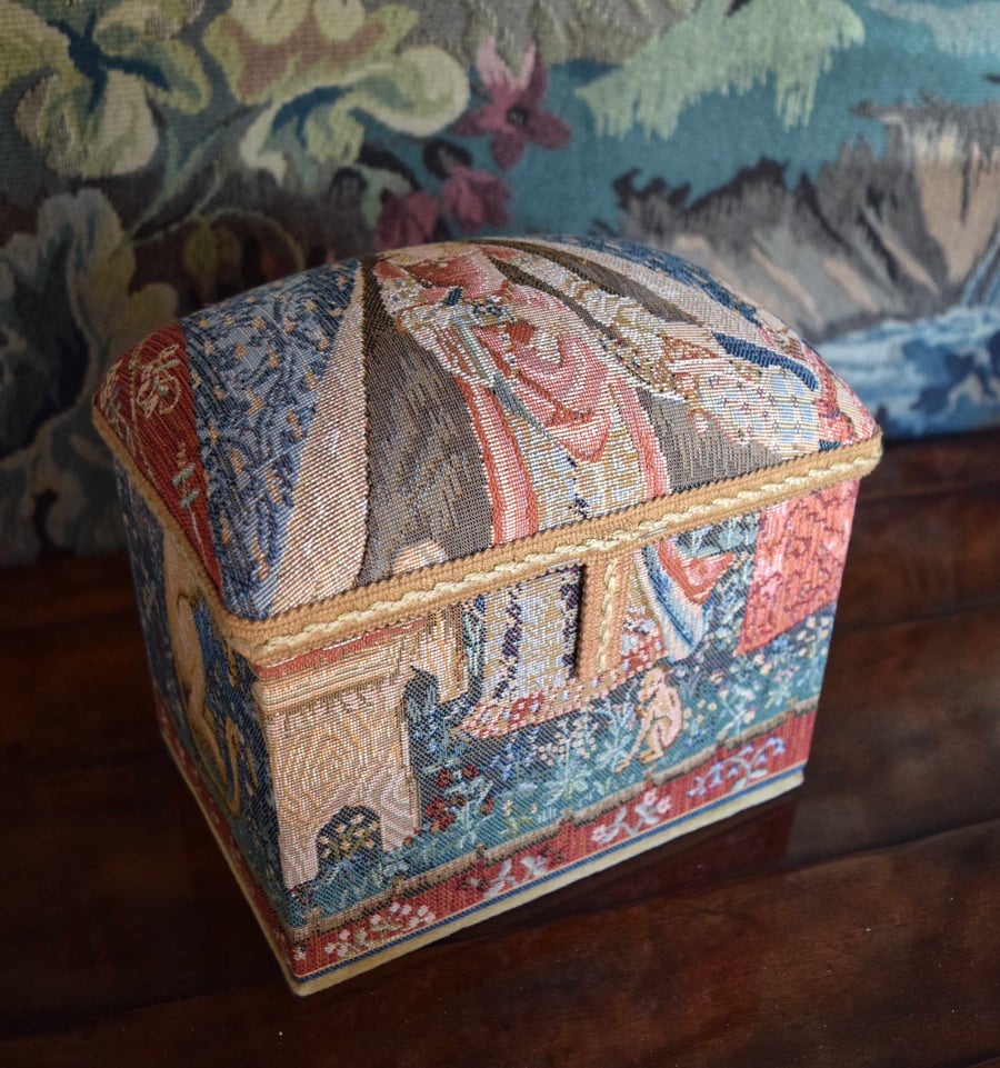 Tapestry Jewellery box