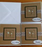 Pack of 3 Snowdrop Mini Cards, Special Friend, Best Wishes, Many Thanks - Image 1