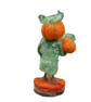 Halloween Autumn decoration, Pumpkin harvest Halloween Figure 'Jill O Lantern'  - Image 4