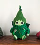 Christmas Sprite - Wool Soft Sculpture - Image 4