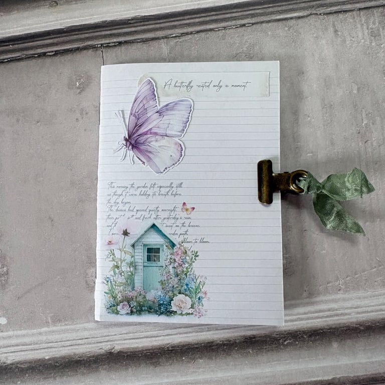 Stationery - Mini Notebook - Garden Shed - PB13 0016