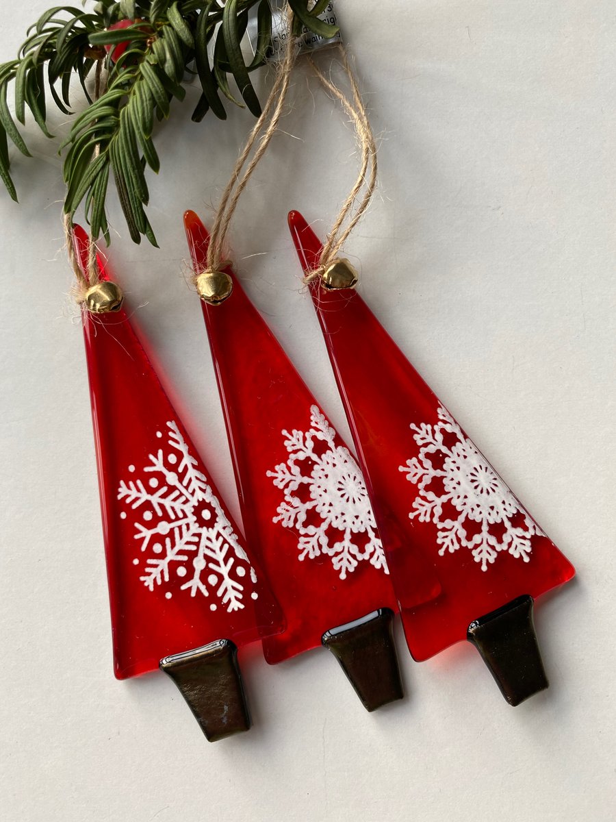 Fused Glass Christmas Tree