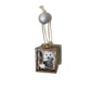 Miniature Hedgehog textile art in wooden drawer box, 3D fabric wall hanging - Image 6