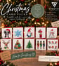 10pc Mixed Design Christmas Cards - Image 2