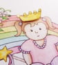 Princess Birthday Card - Rainbow Princess - Our Little Princess  - Image 7