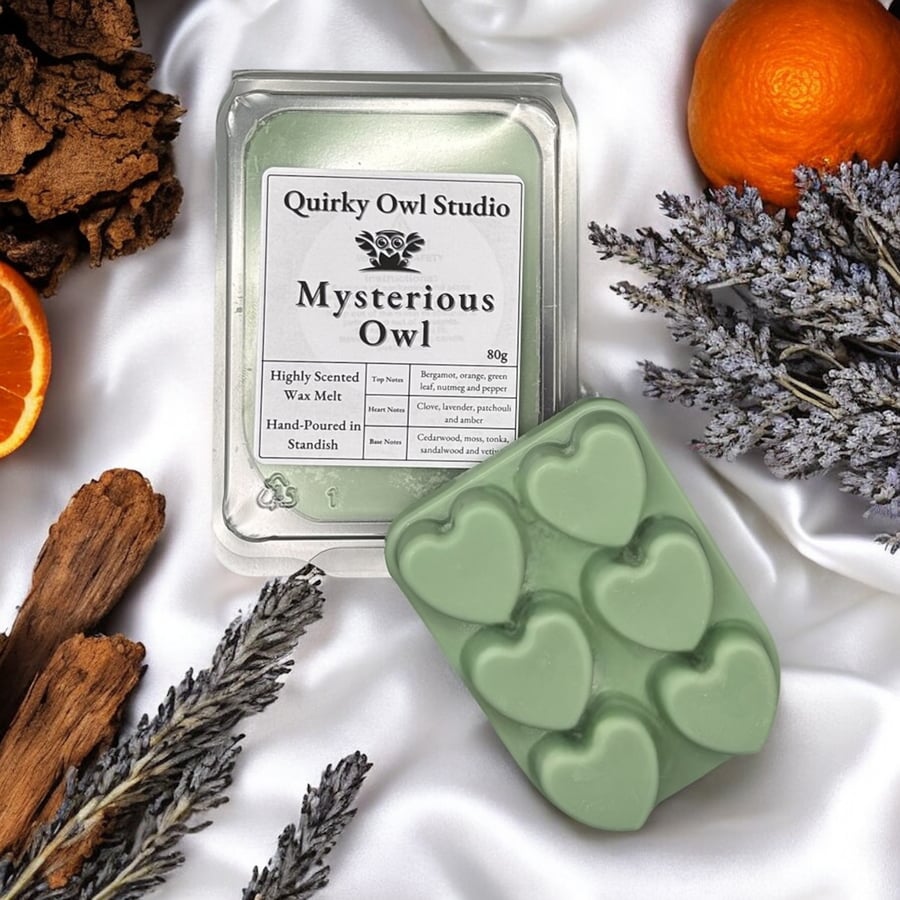 Sophisticated and Mysterious Highly Scented Soy Wax Melt