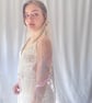 Cupid Wedding Veil - Embroidered Bridal Veil, Romantic Floral Veil
