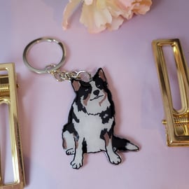 dog keyrings bag charms