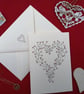 Hearts Greetings Card - Image 3