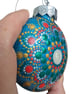 Hand painted dot painted Christomas ornament - Image 2