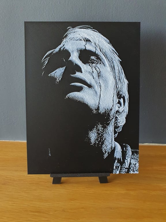 Death Stranding Cliff Unger Hueforge Portrait 3D Printed Artwork Print          