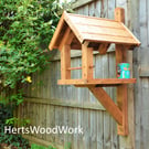 Handmade Wall Fence Mounted Bird Feeder Table (WT6)