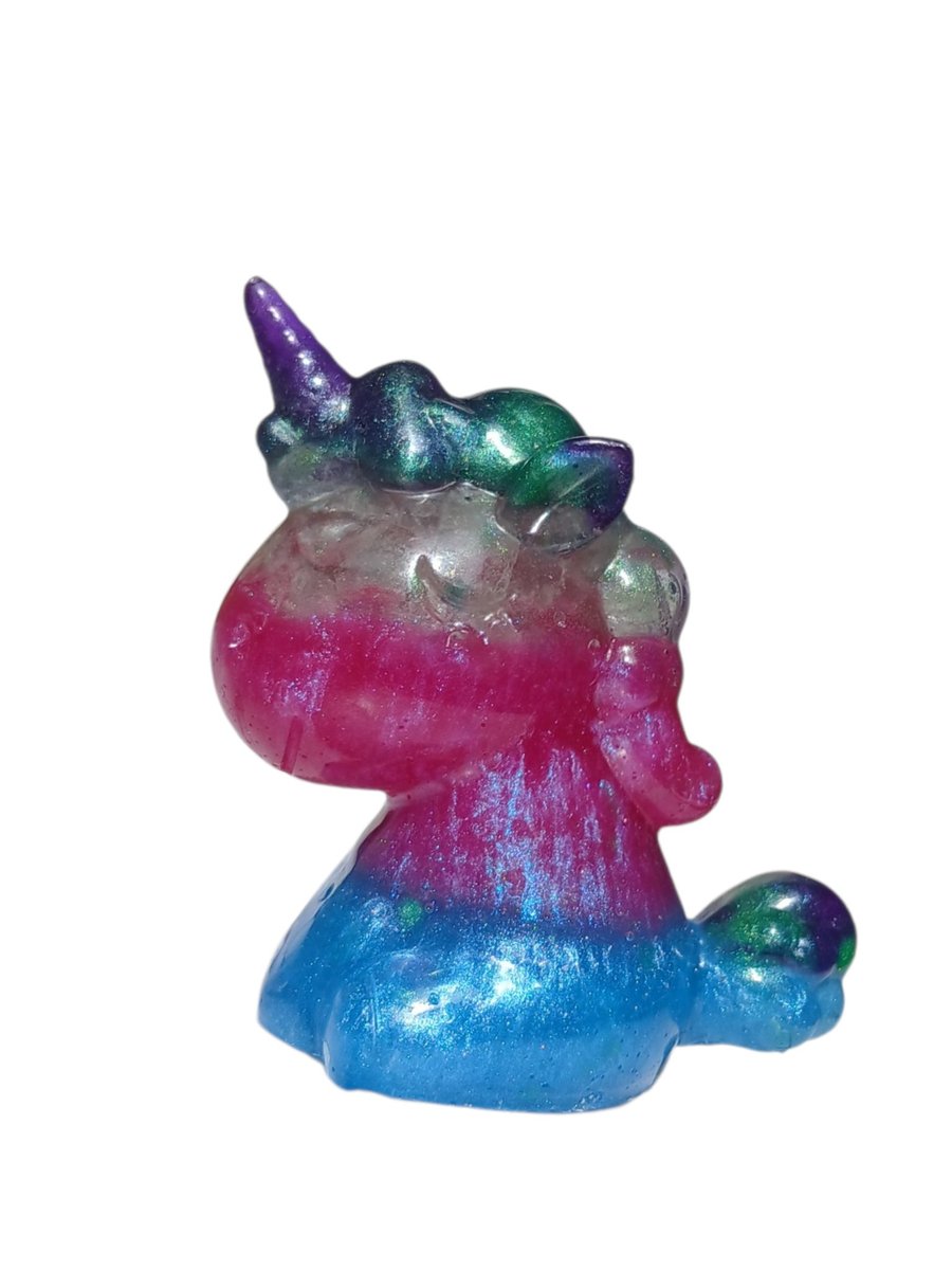 Quartz & Fluorite Aurora Unicorn