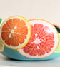 Decorative Citrus Slice Gourd Bowl - Image 4