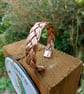 Handmade Pure Copper Braided Bangle – 7th Anniversary Gift - Handcrafted in Corn - Image 3
