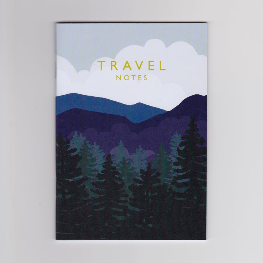 A6 Mini Notebook - Travel Notes