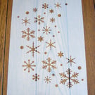 Snowstorm Stencil Reusable PP Sheet for Arts & Crafts, DIY