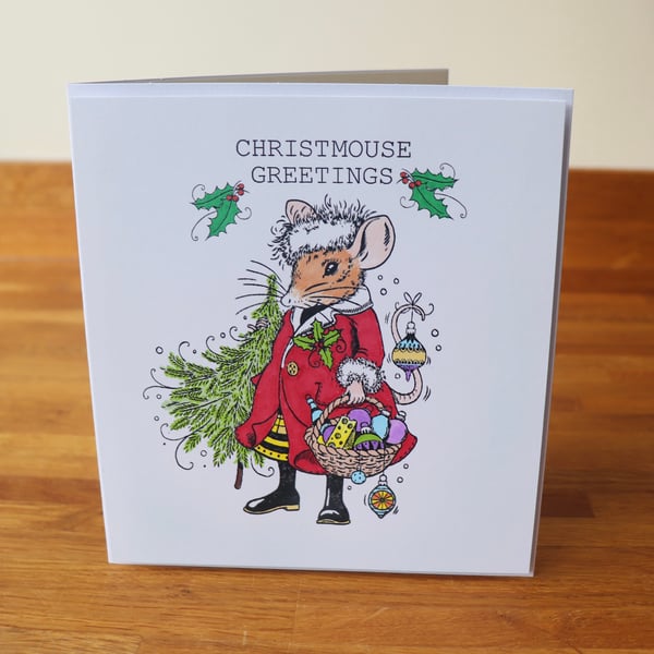 Christmas Mouse Tree and Decorations