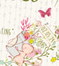 Personalised Cottage Garden Name Meaning Print - christening gift for new baby - Image 3