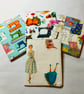 Fabric sewing needle case - Image 1