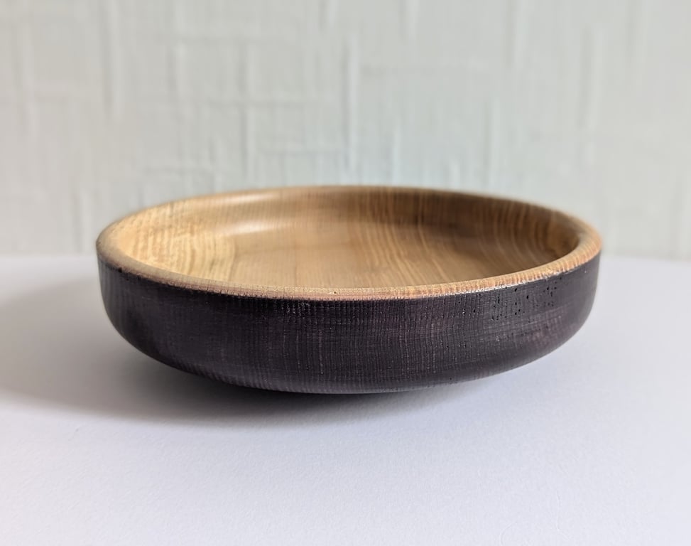 Natural Ash wood bowl