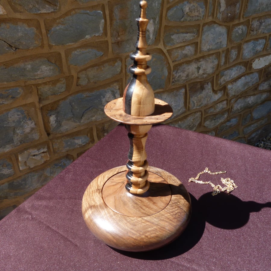 Lathe Turned jewellery Box Folksy