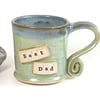 Best Dad Mug - Handmade Wheelthrown Stoneware Pottery UK