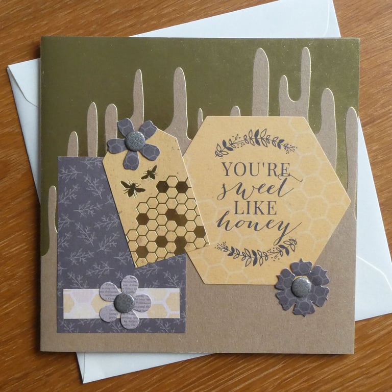 You're Sweet Like Honey Card
