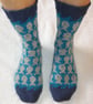 School of Fish Sock Knitting Pattern PDF. Socks 4ply Knitting.  PDF Pattern. - Image 10