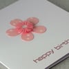 Quilled birthday card