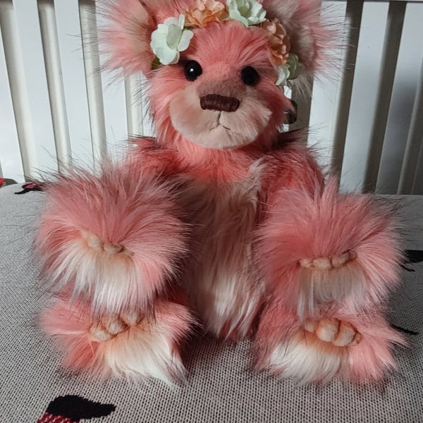 Handsewn collectors artist bear, one of a kind Princessa 