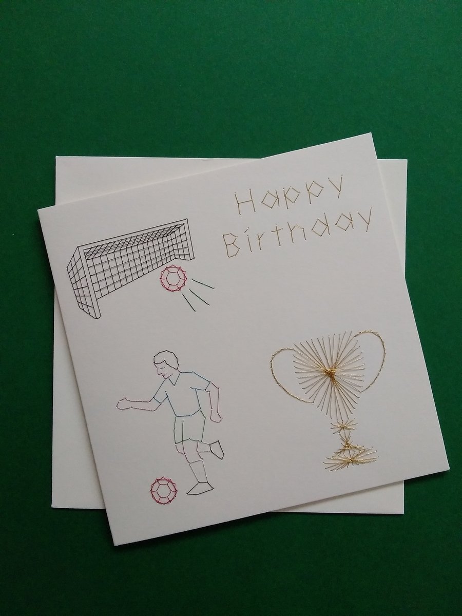 Birthday Card for the Football Player or Supporter