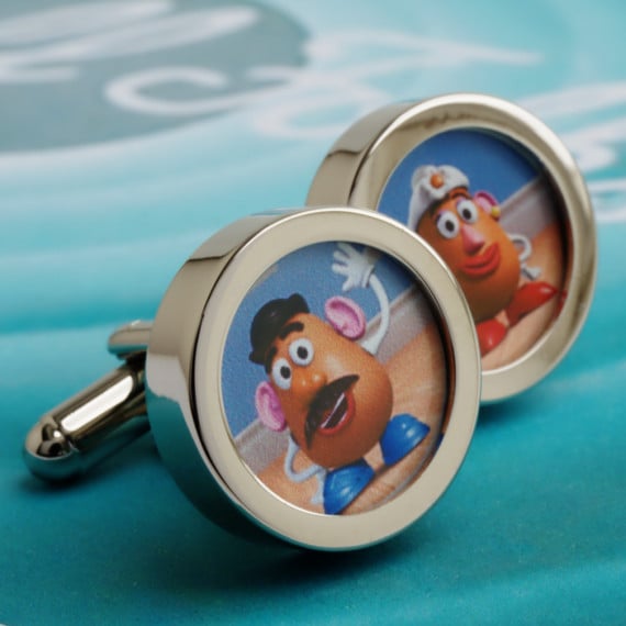 Toy Story Cufflinks Mr and Mrs Potato Head for all Fans of Toy Story